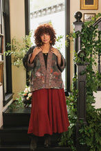 Load image into Gallery viewer, Flight of Fancy Fleece Cottage Cardigan Jacket w/Hummingbird