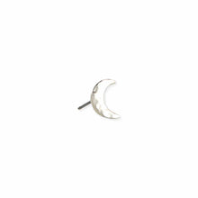 Load image into Gallery viewer, Literary Quotes Moon Post Earrings