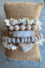Load image into Gallery viewer, Elyse Bracelet Set White
