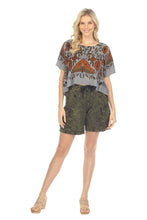 Load image into Gallery viewer, Luna Moth Scarf Crop Top