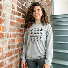 Load image into Gallery viewer, It's Just A Phase - Unisex T-Shirt Hoodie - Moon, Boho