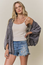 Load image into Gallery viewer, BOHO EMBROIDERED KIMONO CARDIGAN