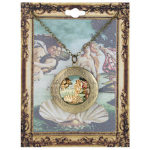 Load image into Gallery viewer, Venus Fine Art Gold Locket Necklace