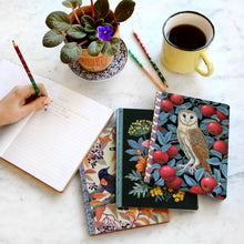 Load image into Gallery viewer, Autumn Blackbirds Luxe Journal