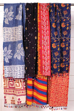 Load image into Gallery viewer, Cotton Kantha Scarves