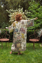 Load image into Gallery viewer, Love Grows Wild Opera Duster Kimono Robe w/ Bees