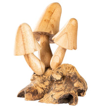 Load image into Gallery viewer, WOODEN 3 MUSHROOMS