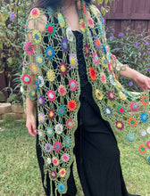 Load image into Gallery viewer, Wildflower Web Crochet Wrap