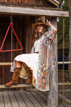 Load image into Gallery viewer, Love Language Opera Duster Kimono Robe w/ Faith, Hope