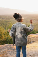 Load image into Gallery viewer, Still I Rise Fleece Cottage Cardigan Kimono Jacket