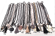 Load image into Gallery viewer, Black Statement Piece Necklaces