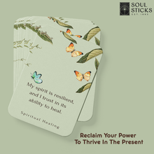 Load image into Gallery viewer, Affirmations Card Deck - Healing Wings | 5.5" x 3.5"