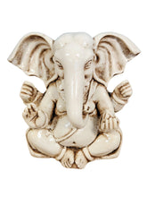 Load image into Gallery viewer, White Blessing Ganesh Statue