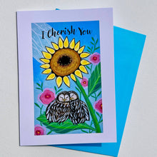 Load image into Gallery viewer, I Cherish You Card (Blank Inside)