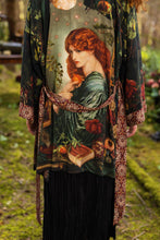 Load image into Gallery viewer, Solstice Matineé (mid-length) duster ft Persephone &amp; Moon