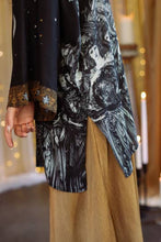 Load image into Gallery viewer, The Guardians Matineé (mid-length) duster w/ angels &amp; moon