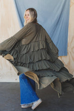Load image into Gallery viewer, Layers Of Love Duster Kimono - Olive