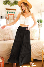 Load image into Gallery viewer, Maxi Tiered  Wide Leg Beach Palazzo Pants VP73052