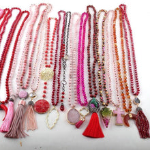 Load image into Gallery viewer, Red Statement Piece Necklaces