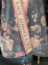 Load image into Gallery viewer, Heart of Gold Fleece Cottage Cardigan Kimono Jacket