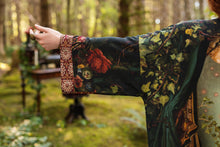Load image into Gallery viewer, Solstice Matineé (mid-length) duster ft Persephone &amp; Moon