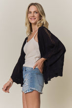 Load image into Gallery viewer, BOHO EMBROIDERED KIMONO CARDIGAN