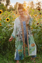 Load image into Gallery viewer, I Paint My Dream Van Gogh Opera Duster Kimono Robe