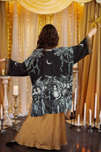 Load image into Gallery viewer, The Guardians Matineé (mid-length) duster w/ angels &amp; moon