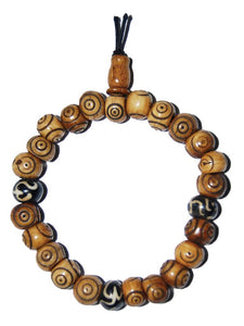 Om Bead Bracelet