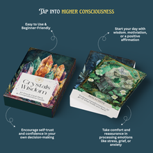 Load image into Gallery viewer, Oracle Card Deck - Crystals Wisdom
