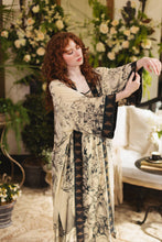 Load image into Gallery viewer, Honey &amp; The Moon Opera Duster Kimono Robe w/ Florals &amp; Bees