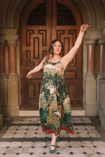 Load image into Gallery viewer, Wildheart Bohéme Long Maxi Slip Dress w/ Unicorn &amp; Castle