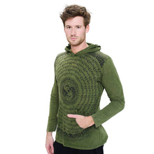 Load image into Gallery viewer, SALE Men's Mantra Hooded T-Shirt