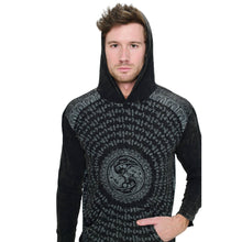 Load image into Gallery viewer, SALE Men's Mantra Hooded T-Shirt
