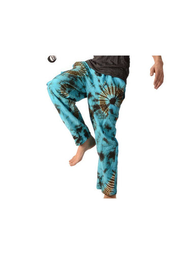 Cotton Tie Dye Cargo Pants