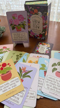 Load image into Gallery viewer, Grow With The Flow Affirmation Cards to help you bloom