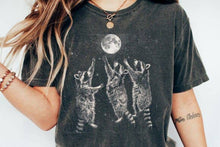 Load image into Gallery viewer, "Moonlight Mischief Shirt, Woodland Raccoon Sweatshirt