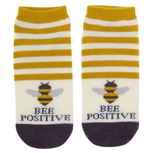 Bee Positive Ankle Socks