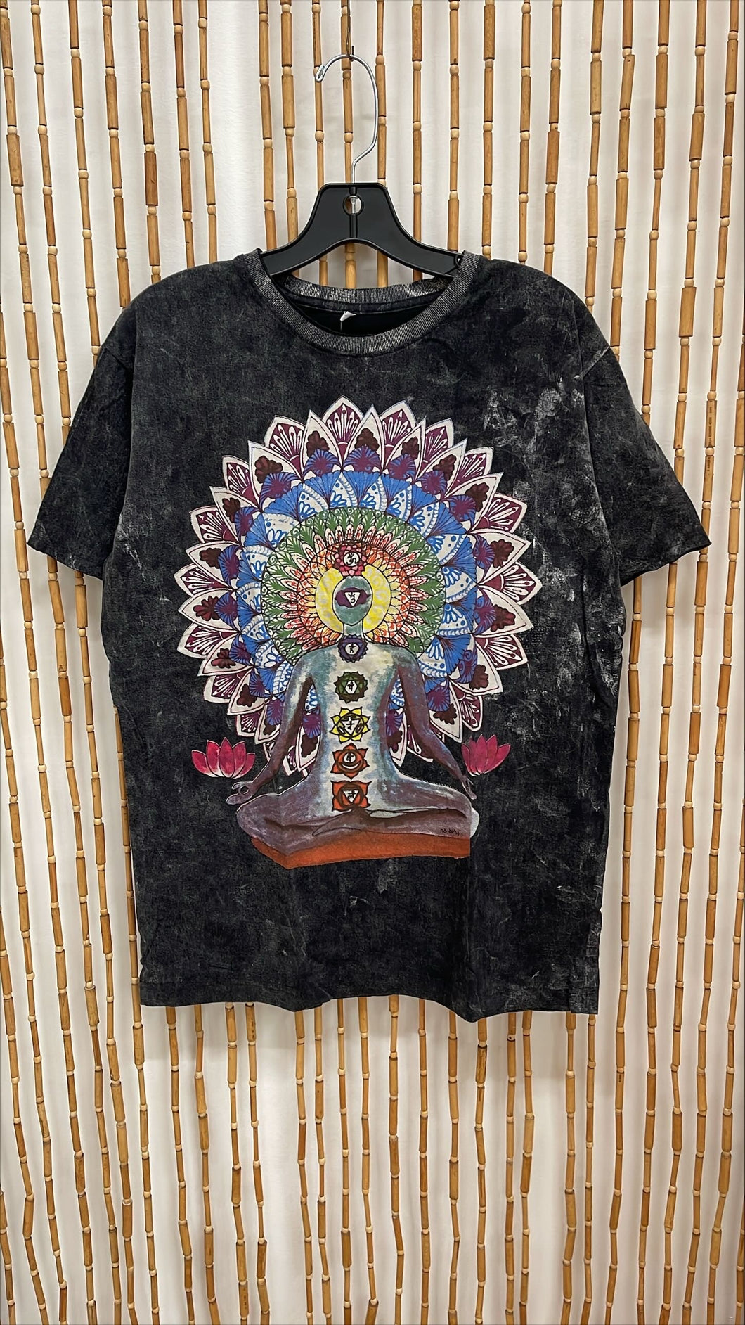 Sitting Chakra Mandala T-Shirt