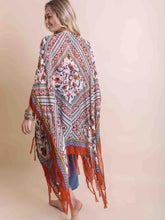 Load image into Gallery viewer, Bohemian Diamond Tassel Kimono