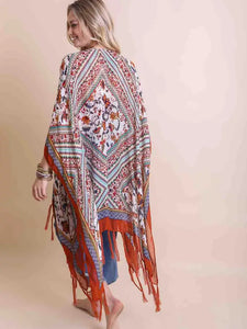 Bohemian Diamond Tassel Kimono