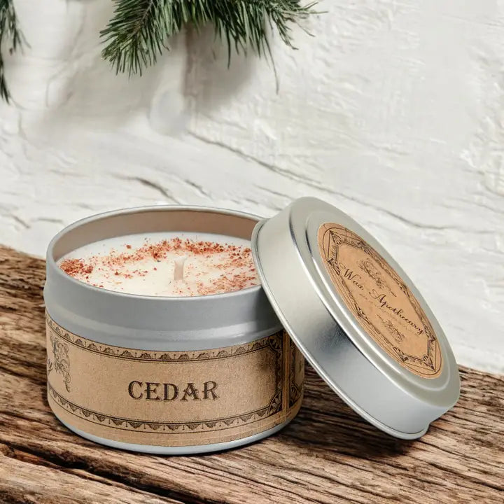 Cedar Botanical Travel Tin Candle