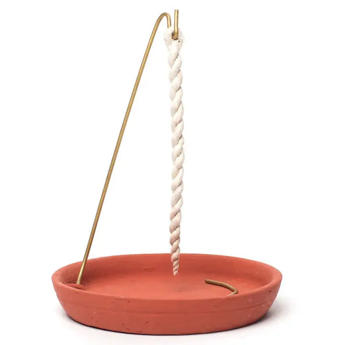 Ceramic Rope Incense Burner