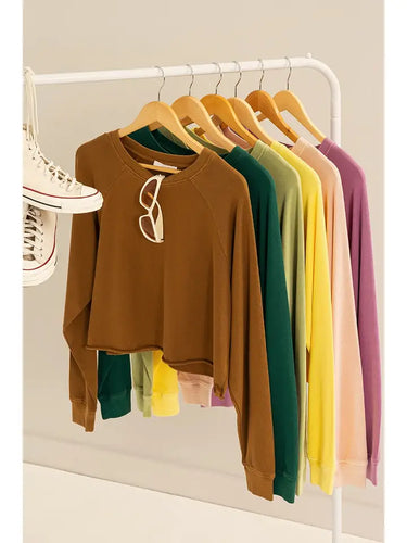Cotton Long Sleeve Top