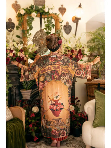 Courage Dear Heart Boho Kimono