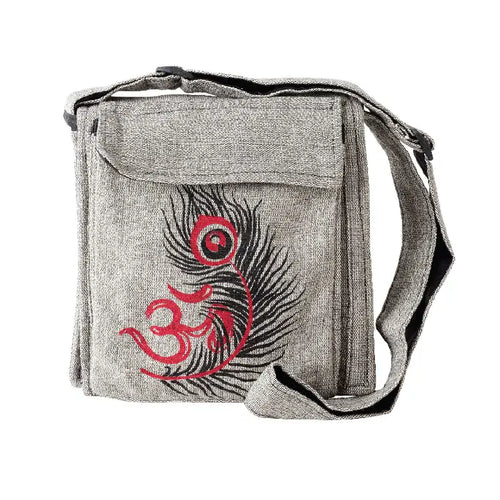 Crossbody Bag with Front Pocket Om