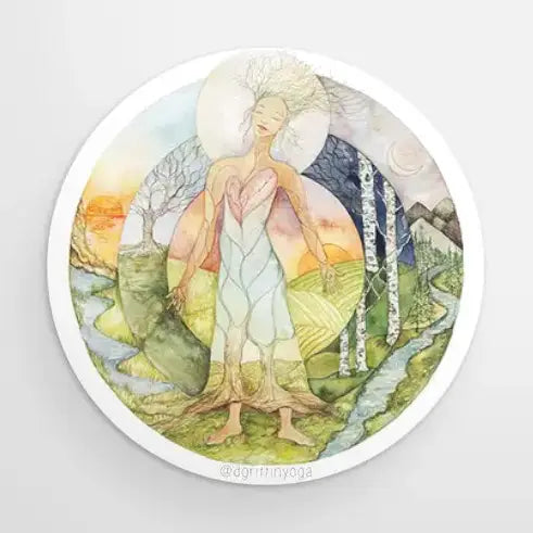 Earth Mother Vinyl Sticker