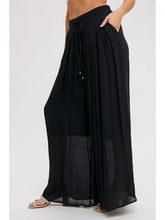 Load image into Gallery viewer, Elastic Drawstring Wide-Leg Pants