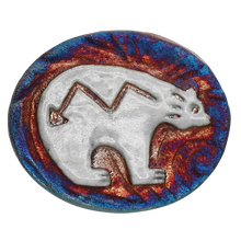 Load image into Gallery viewer, Raku Medallion