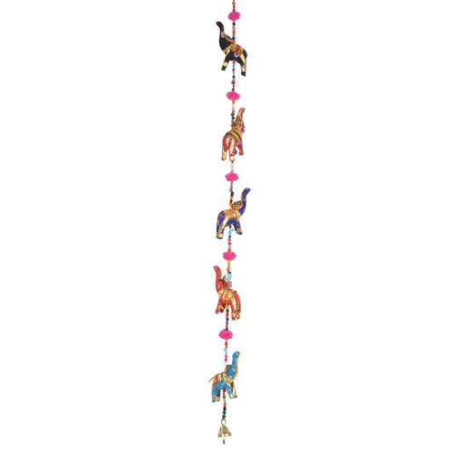 Lg Five Elephant Garland